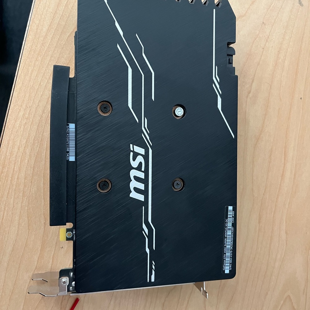 NVIDIA GTX 1660 SUPER MSI VENTUS